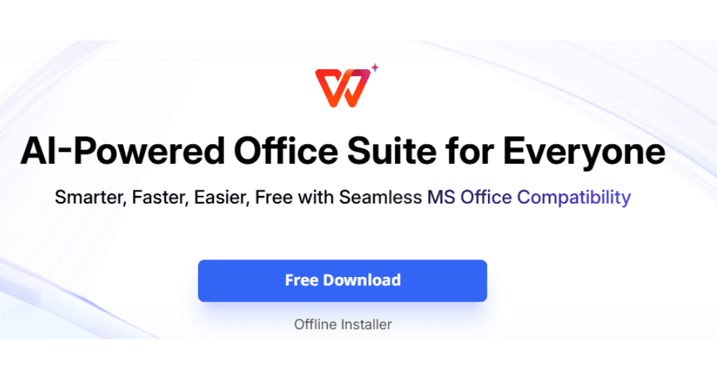 WPS Officeبديل لمايكروسوفت اوفيس