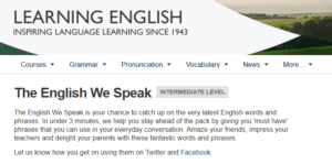 The English We Speak بودكاست انجليزى